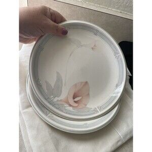 Noritake Keltcraft Misty Isle ETERNAL BLUSH 9138 Desert Plates